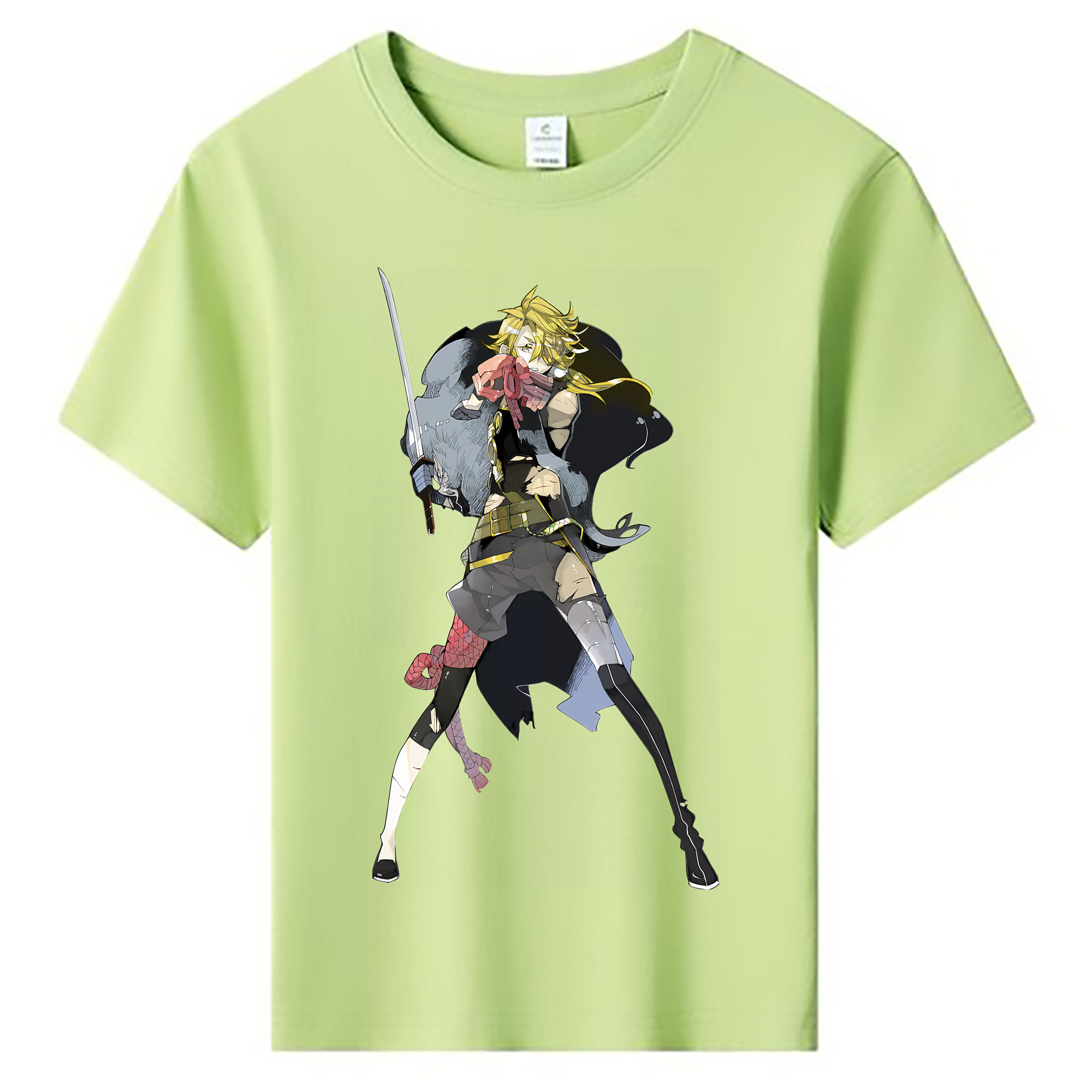 （画像用） 刀剣乱舞 Touken Ranbu 綿100％キッズTシャツ（フロントプリント）